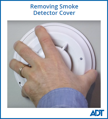 Smoke Detector Cover Removal