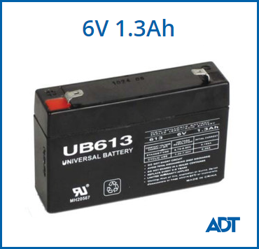 6 Volt 1.3Ah System Battery