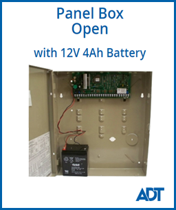 Open Panel Box with 12V 4Ah Battery