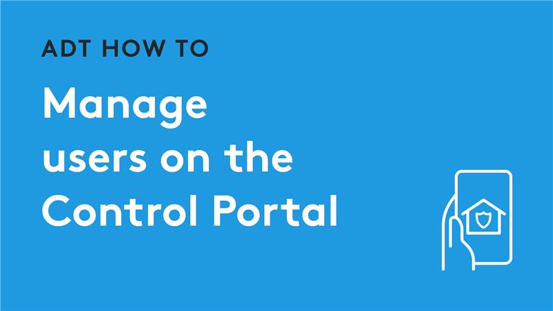 Manage Users in Control Portal