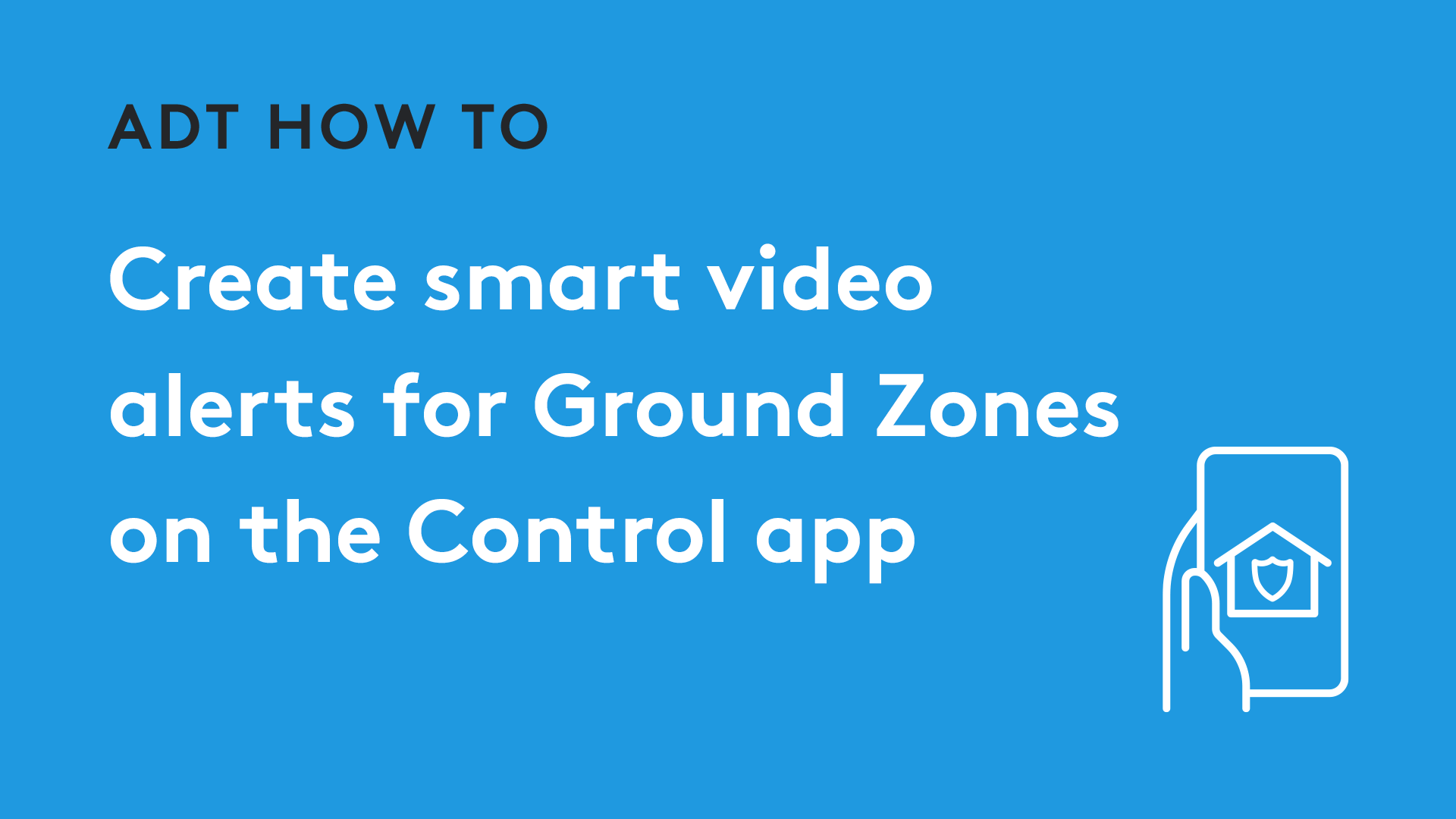 Learn How to Create Ground Zone in Control Mobile App