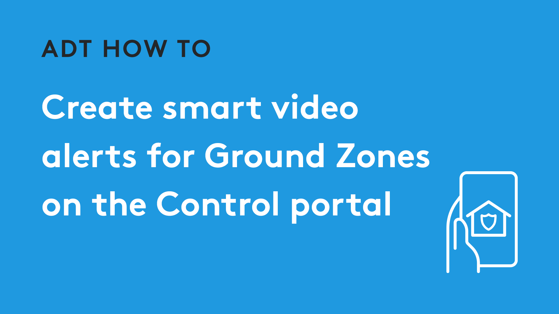 Learn How to Create Ground Zone in Control Web Portal